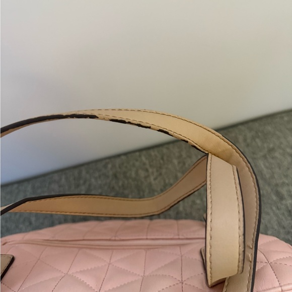 Jessica Simpson Elegant Pink Quilted Tote Bag - Picture 3 of 9